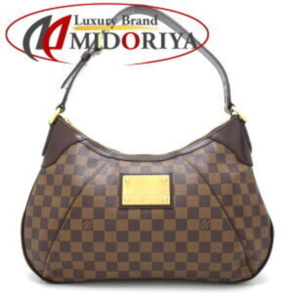 Louis Vuitton Damier Thames Shoulder Bag Ebene